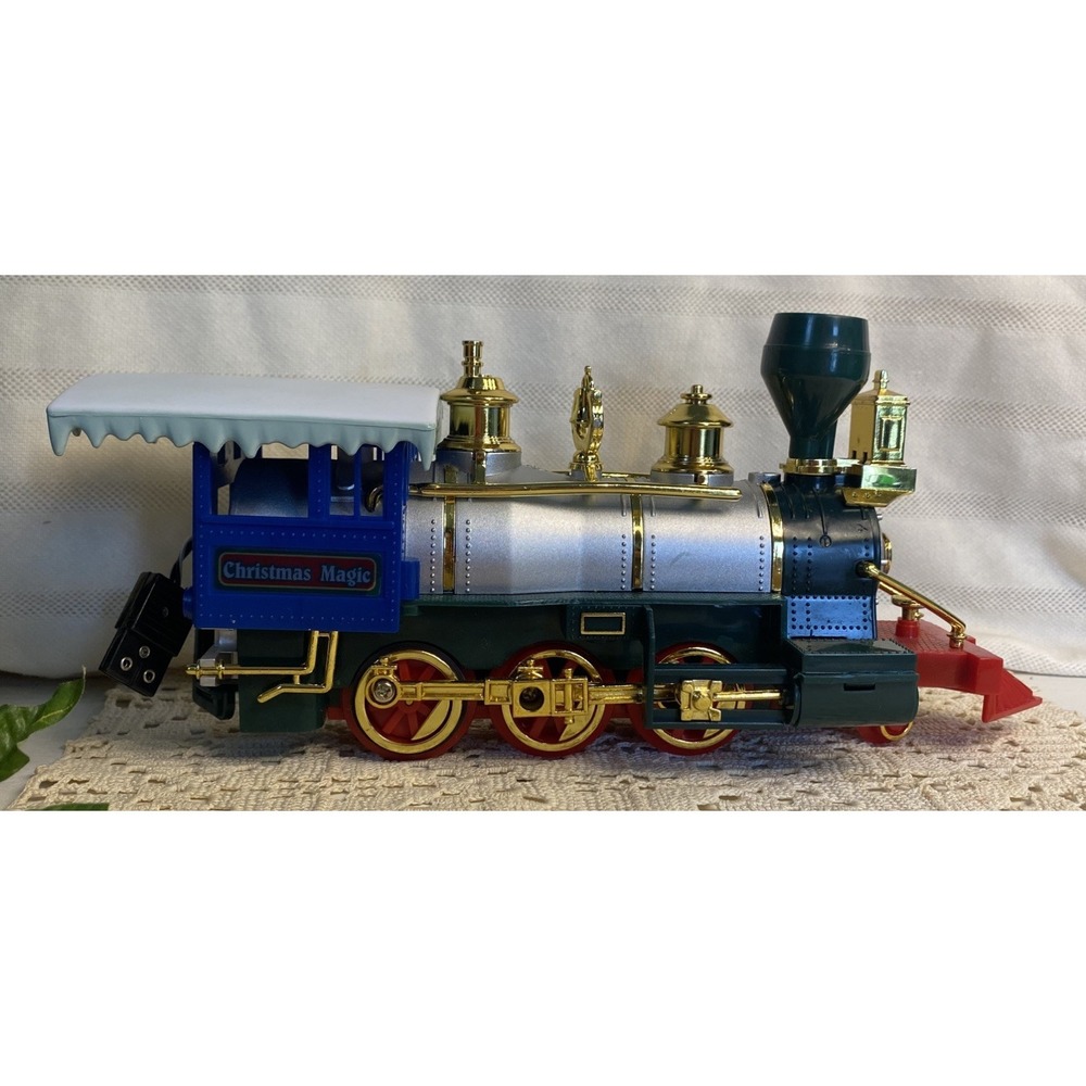Vintage Toy State Animated Christmas Magic Express Train Car Locomotive